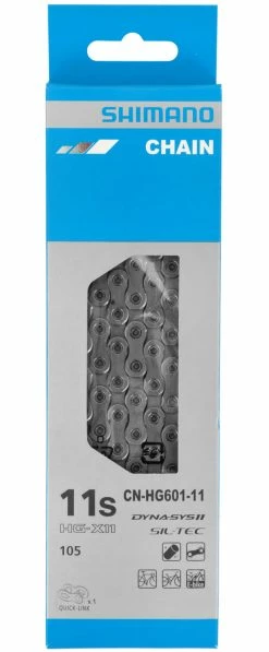 Shimano CN-HG601 Chaîne à 11 Vitesses Avec Quick-Link 7 Shimano CN-HG601 Chaîne à 11 Vitesses Avec Quick-Link -Vélo Soldes Shimano 11 fach Kette CN HG601 mit Quick Link 20046473 a