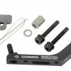 Shimano SM-MA-R140P/D Adaptateur Post-Mount à Flat-Mount Pour Rotor Arrière De 140mm 2 Shimano SM-MA-R140P/D Adaptateur Post-Mount à Flat-Mount Pour Rotor Arrière De 140mm -Vélo Soldes Shimano Adapter Postmount HR auf Flat Mount 140mm SM MA R140PDH ISMMAR140PDH a