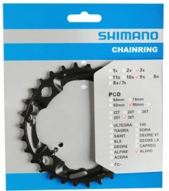 Shimano ALIVIO Plateau 9 Vitesses Pour FC-M4000/M4050 -Vélo Soldes Shimano Alivio 9 fach Kettenblatt FC M4000 M4050 20048354 e