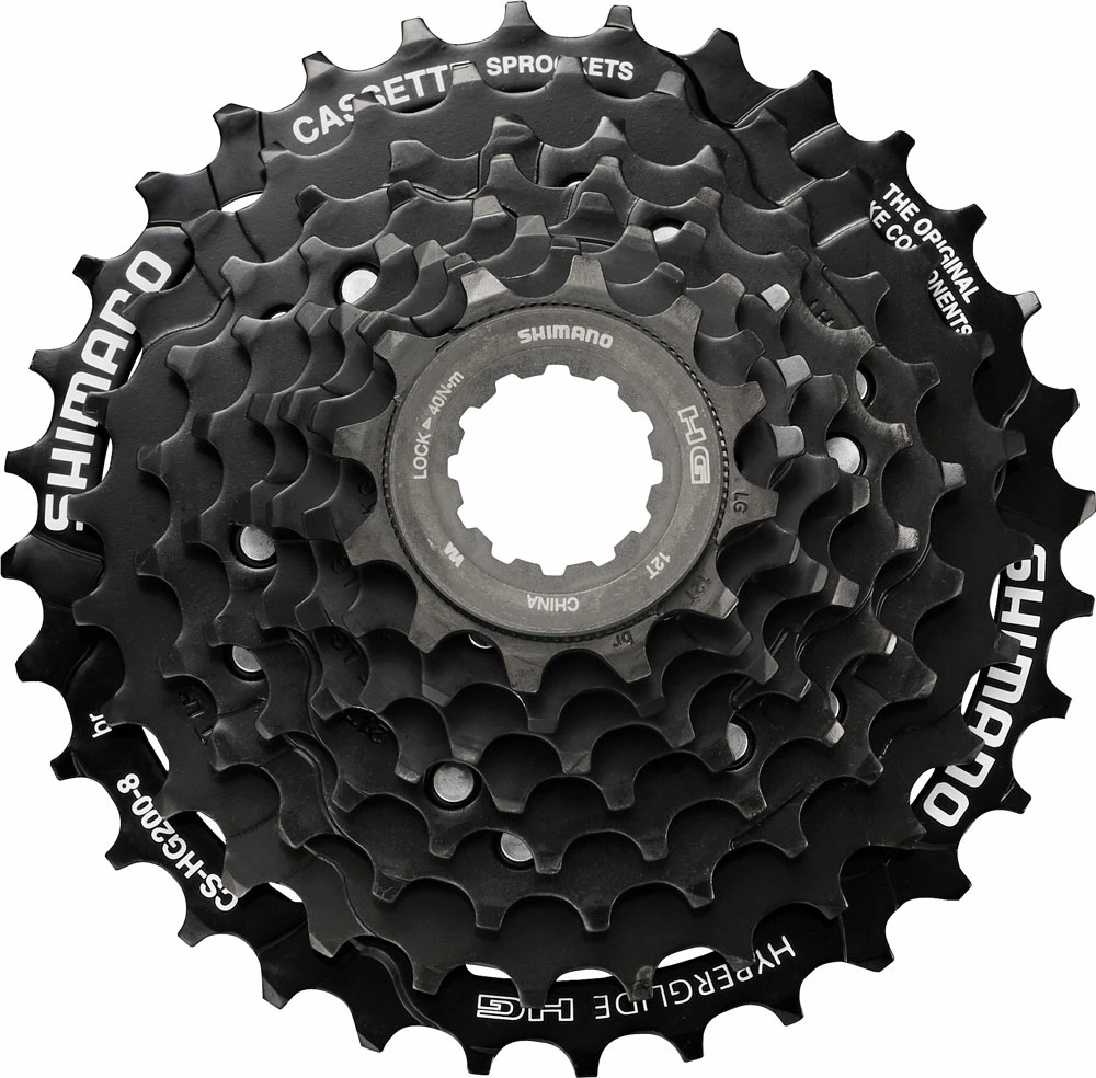 Shimano Cassette CS-HG200 8 Vitesses 3 Shimano Cassette CS-HG200 8 Vitesses