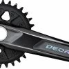 Shimano DEORE FC-M6100-1 Pédalier 12 Vitesses 30 Dents -Vélo Soldes Shimano DEORE FC M6100 1 12 fach Kurbel 30 EFCM61001CXA0