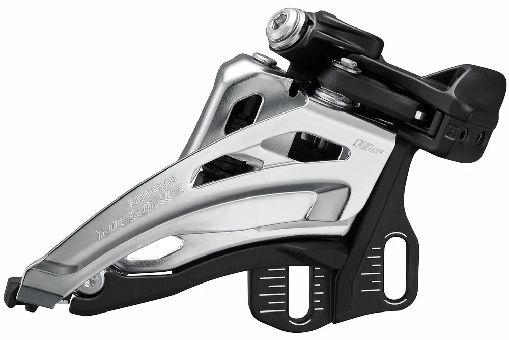 Shimano DEORE FD-M4100 Dérailleur 10 Vitesses Side-Swing – Image 2