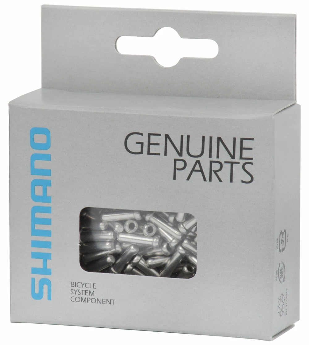Shimano Embouts Intérieurs Pour Fils D'engrenage (100 Pièces) 3 Shimano Embouts Intérieurs Pour Fils D'engrenage (100 Pièces)