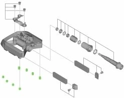 Shimano Pins De Rechange Pour PD-T8000 / PD-EH500 (8 Pièces) 7 Shimano Pins De Rechange Pour PD-T8000 / PD-EH500 (8 Pièces) -Vélo Soldes Shimano Ersatzpins fur PD T8000 8 Stuck 20050604 c