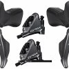 Shimano GRX Di2 ST-RX815+BR-RX810 Kit De Freins à Disque 2x11 Vitesses