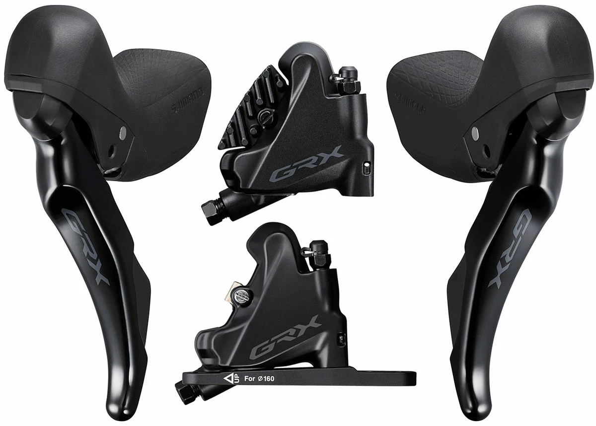 Shimano GRX ST-RX400+BR-RX400 Kit De Freins à Disque 2x10 Vitesses 3 Shimano GRX ST-RX400+BR-RX400 Kit De Freins à Disque 2x10 Vitesses