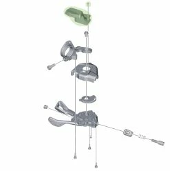 Shimano Indicateur De Vitesse Pour SL-M8000 Gauche -Vélo Soldes Shimano Ganganzeige SL M8000 links Y03L98050 c