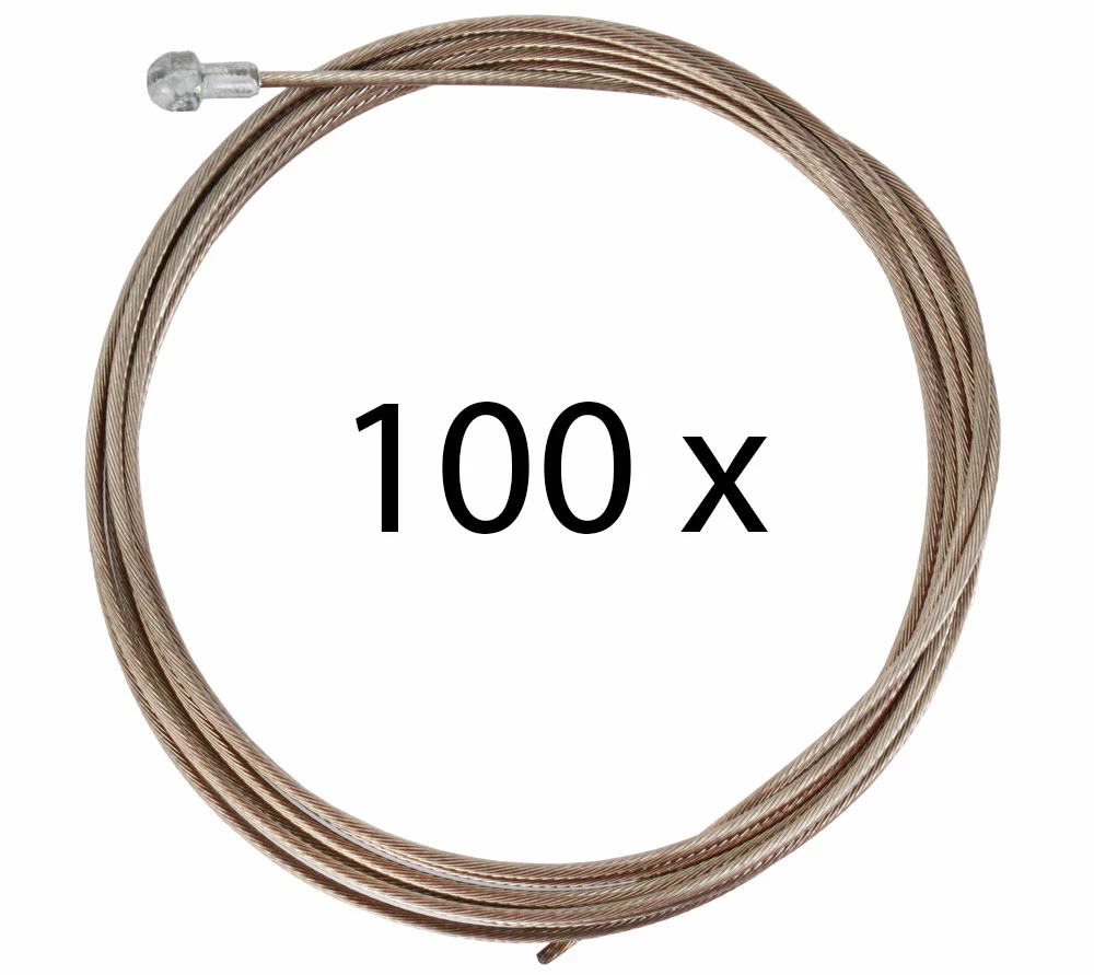 Shimano Câble De Frein SUS En Acier Inoxydable Pour Vélo De Course 1,6mm X 2050mm (boîte De 100) 4 Shimano Câble De Frein SUS En Acier Inoxydable Pour Vélo De Course 1,6mm X 2050mm (boîte De 100) – Image 2