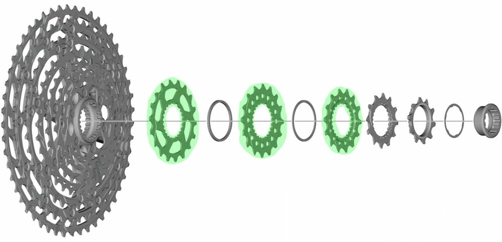 Shimano Pignon Pour CS-M8100/M7100 6 Shimano Pignon Pour CS-M8100/M7100 – Image 4