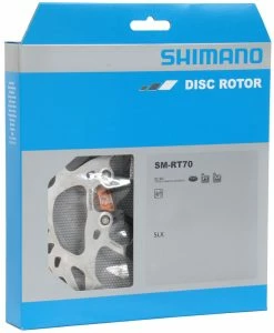 Shimano Rotor De Disque SM-RT70 Center-Lock 13 Shimano Rotor De Disque SM-RT70 Center-Lock -Vélo Soldes Shimano SLX Bremsscheibe SM RT70 Verpackung