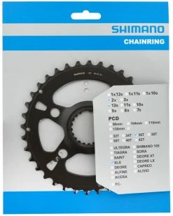 Shimano SLX FC-M7100 Plateau 2x12 Vitesses 6 Shimano SLX FC-M7100 Plateau 2x12 Vitesses -Vélo Soldes Shimano SLX FC M7100 2x12 fach Kettenblatt Y0JB98010 b