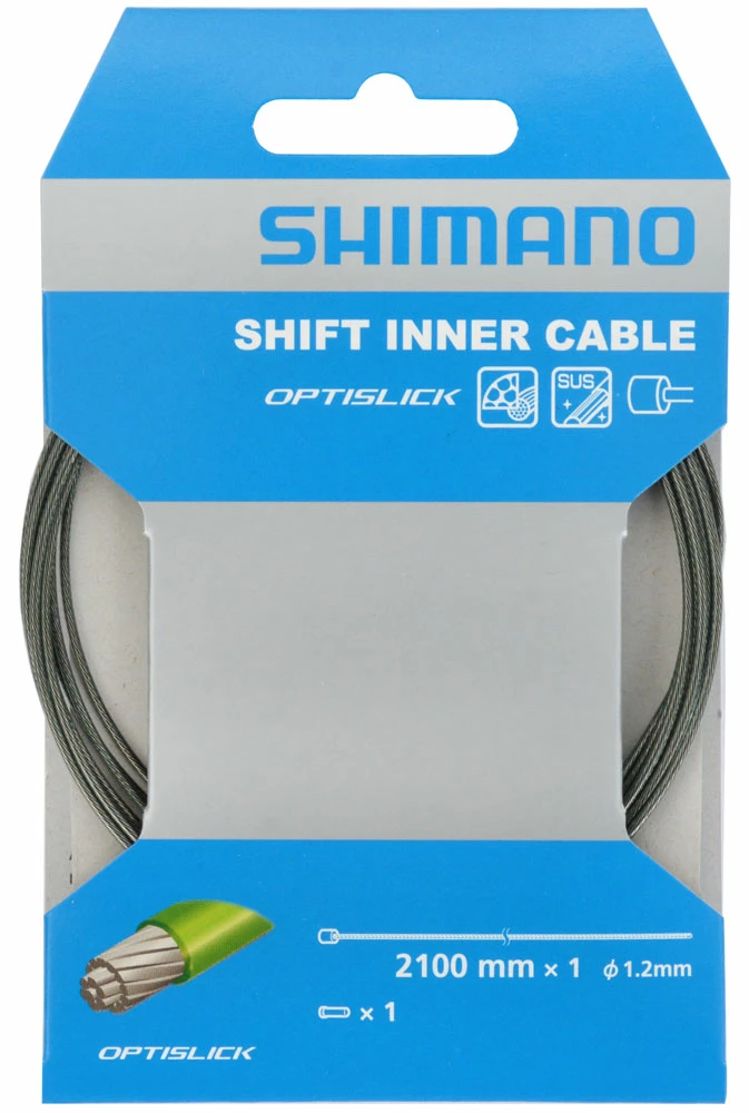 Shimano Câble De Commande Optislick 1,2mm X 2100mm 3 Shimano Câble De Commande Optislick 1,2mm X 2100mm