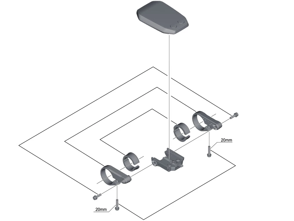 Shimano Écran STEPS SC-E6010 Avec Support 5 Shimano Écran STEPS SC-E6010 Avec Support – Image 3
