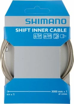 Shimano Tandem Acier Inoxydable SUS Câble De Commande 1,2mm X 3000mm
