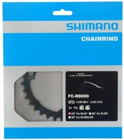 Shimano Plateau ULTEGRA Pour FC-R8000 50/34 Dents -Vélo Soldes Shimano Ultegra Kettenblatt FC R8000 MS fur 50 34 Zahne 20048287 d