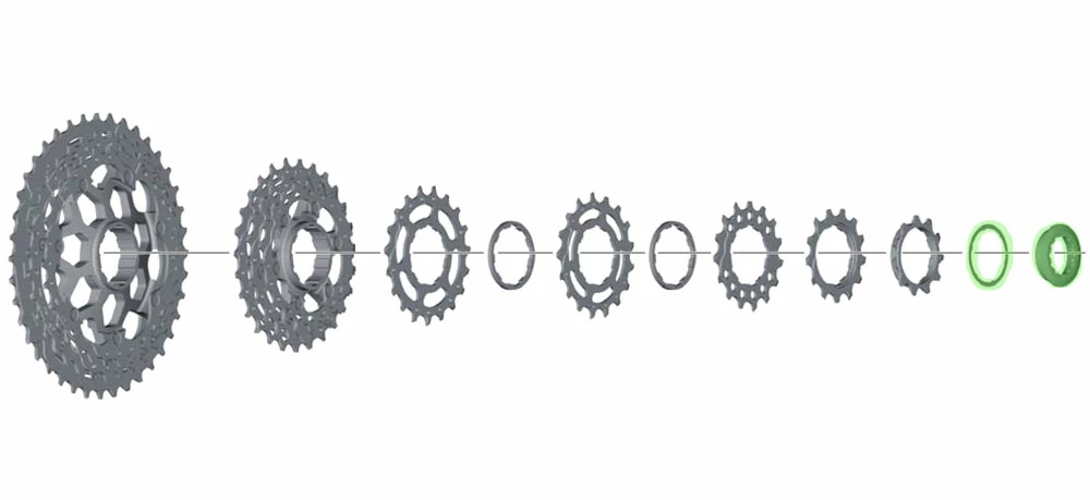 Shimano Bague De Fermeture Avec Bague D'espacement Pour CS-M8000 6 Shimano Bague De Fermeture Avec Bague D'espacement Pour CS-M8000 – Image 4