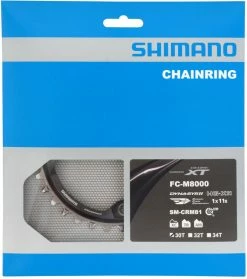 Shimano XT SM-CRM81 Plateau 11 Vitesses Pour FC-M8000 30 Dents 10 Shimano XT SM-CRM81 Plateau 11 Vitesses Pour FC-M8000 30 Dents -Vélo Soldes Shimano XT 11 fach Kettenblatt SM CRM81 30 Zahne fur FC M8000 1 ISMCRM81A0 c