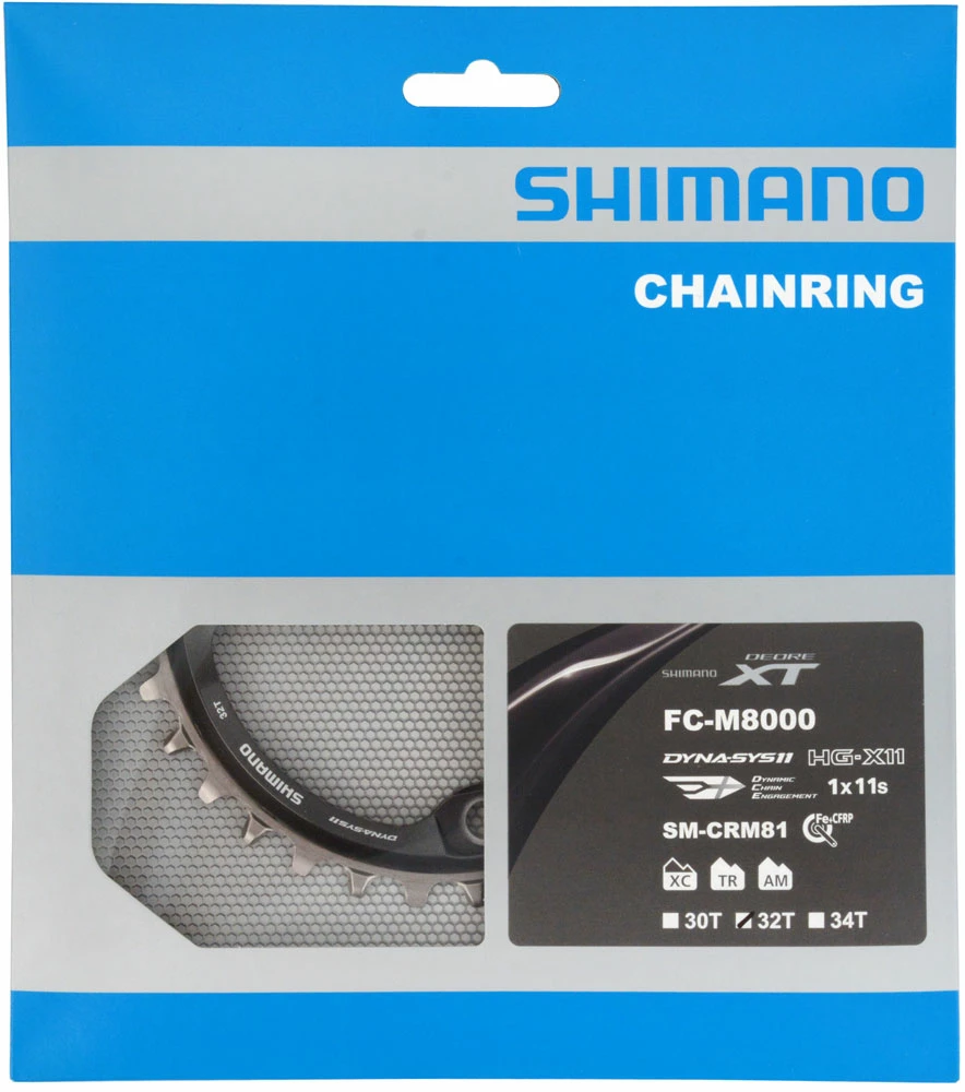 Shimano XT SM-CRM81 Plateau 11 Vitesses Pour FC-M8000 32 Dents 6 Shimano XT SM-CRM81 Plateau 11 Vitesses Pour FC-M8000 32 Dents – Image 4