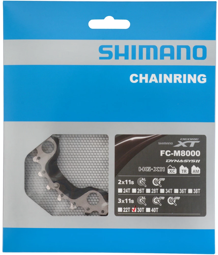 Shimano XT Plateau 3 Vitesses Pour FC-M8000 30 Dents (BA) 6 Shimano XT Plateau 3 Vitesses Pour FC-M8000 30 Dents (BA) – Image 4