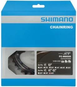 Shimano XT Plateau 3 Vitesses Pour FC-M8000 40 Dents (BA) 9 Shimano XT Plateau 3 Vitesses Pour FC-M8000 40 Dents (BA) -Vélo Soldes Shimano XT 3 fach Kettenblatt FC M8000 40 Zahne BA Y1RL98050 d