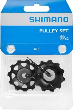 Shimano XTR 9 Vitesses Jeu De Poulies -Vélo Soldes Shimano XTR 9 fach Leit Spannrollensatz Y5VW98120 byfAP9vvLRib1z