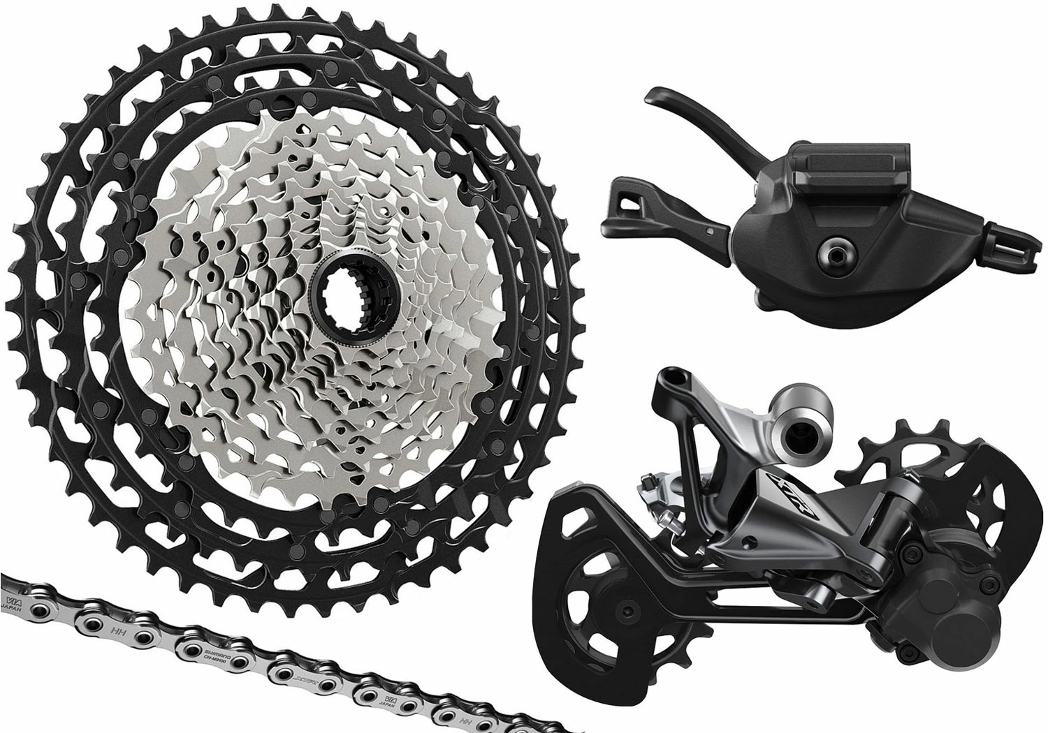 Shimano XTR M9100 Kit De Mise à Niveau 1x12 Vitesses 10-51 I-Spec EV 3 Shimano XTR M9100 Kit De Mise à Niveau 1x12 Vitesses 10-51 I-Spec EV