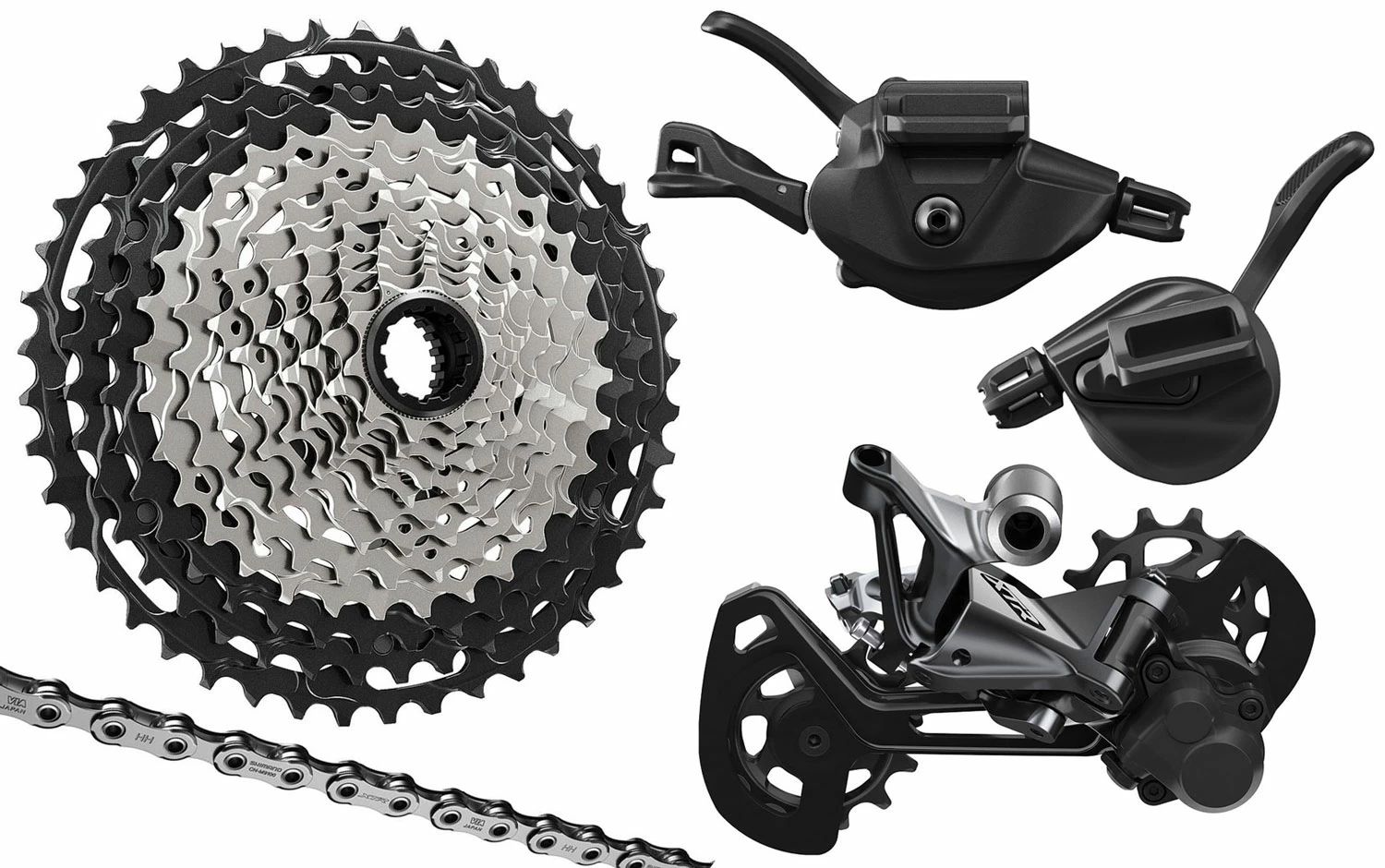 Shimano XTR M9100 Kit De Mise à Niveau 2x12 Vitesses 10-45 I-Spec EV Sans Dérailleur Arrière 3 Shimano XTR M9100 Kit De Mise à Niveau 2x12 Vitesses 10-45 I-Spec EV Sans Dérailleur Arrière