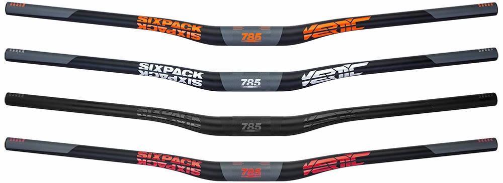 Sixpack Racing Guidon Vertic Carbon 785 X 31.8mm Rise 20 3 Sixpack Racing Guidon Vertic Carbon 785 X 31.8mm Rise 20