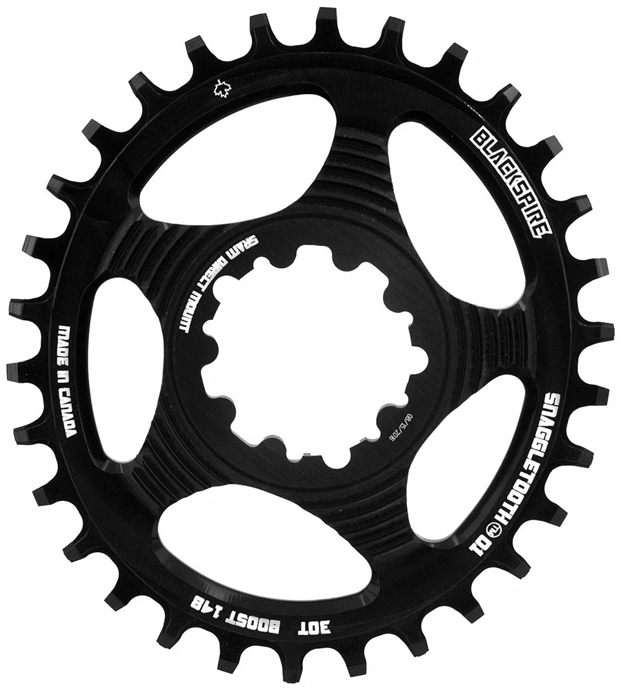 Blackspire Plateau Ovale Sram à Montage Direct Pour Boost à Dents Longues 3 Blackspire Plateau Ovale Sram à Montage Direct Pour Boost à Dents Longues