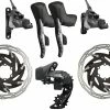 SRAM Force ETap® AXS Groupe De 1x12 Vitesses HRD 6 Trous Disc -Vélo Soldes Sram Force eTap AXS 1x12 fach HRD Elektronik Kit FlatMount 00 7918 077 003