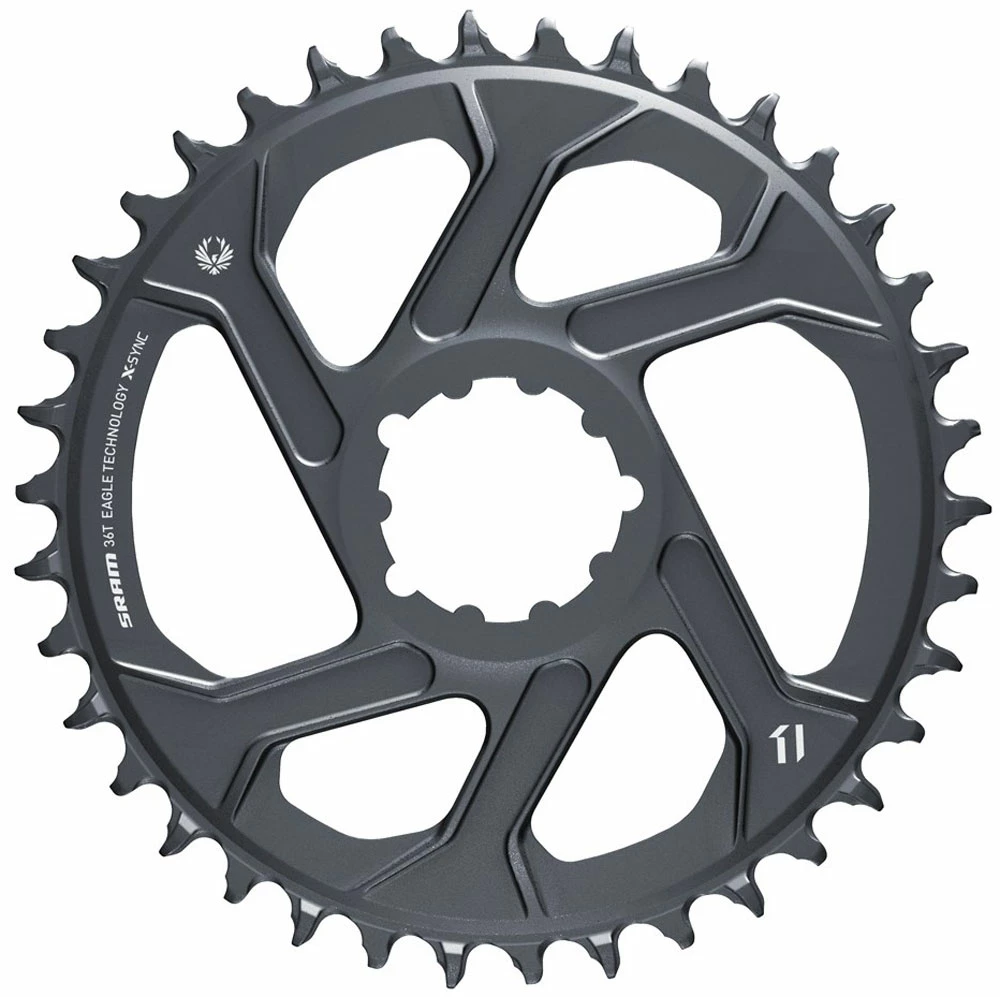 SRAM X-Sync SL Eagle™ Direct Mount 6mm Plateau 12 Vitesses 3 SRAM X-Sync SL Eagle™ Direct Mount 6mm Plateau 12 Vitesses