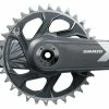 SRAM X01 Eagle DUB 1x12-speed Manivelle 32T -Vélo Soldes Sram X01 Eagle DUB 1x12 fach Kurbel 32T Lunar Polar 00 6118 603 010KufIOBDCul75y