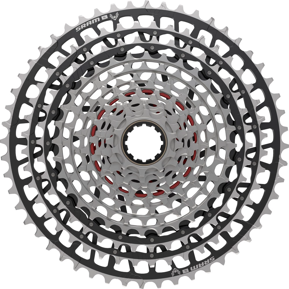 SRAM XX SL Eagle Transmission XS-1299 Cassette 12 Vitesses 10-52 3 SRAM XX SL Eagle Transmission XS-1299 Cassette 12 Vitesses 10-52
