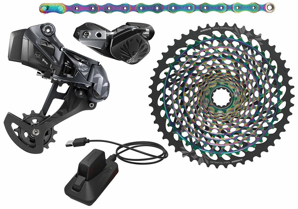 SRAM XX1 Eagle AXS Kit De Mise à Niveau 1x12 Vitesses 10-50T 3 SRAM XX1 Eagle AXS Kit De Mise à Niveau 1x12 Vitesses 10-50T