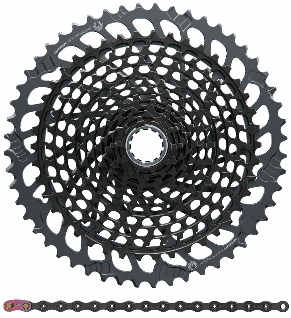 SRAM X01 Eagle XG-1295 Cassette 10-52T+XX1 Eagle Chaîne 12 Fois Set D'usure 3 SRAM X01 Eagle XG-1295 Cassette 10-52T+XX1 Eagle Chaîne 12 Fois Set D'usure