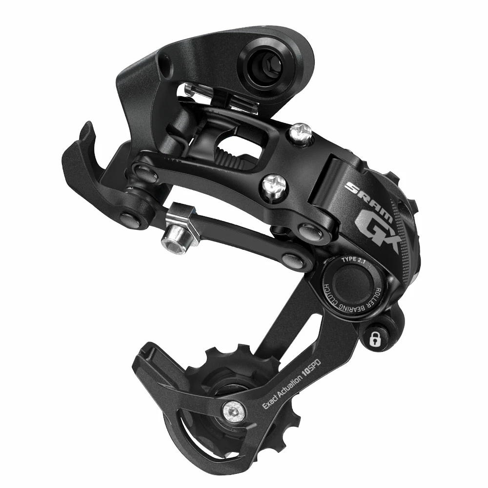 SRAM GX Type 2.1 Dérailleur 2x10 Vitesses Long 3 SRAM GX Type 2.1 Dérailleur 2x10 Vitesses Long