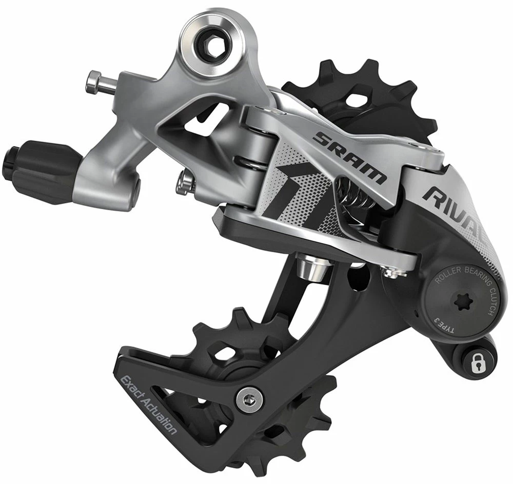 SRAM Rival 1 Dérailleur Type 3.0 Mi-long 11 Vitesses 3 SRAM Rival 1 Dérailleur Type 3.0 Mi-long 11 Vitesses