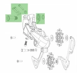 SRAM GX Vis De Fixation Pour Dérailleur 11 Vitesses 5 SRAM GX Vis De Fixation Pour Dérailleur 11 Vitesses -Vélo Soldes Sram Schraube 2SaYuOol11vZvV