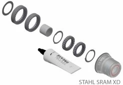 Dt-swiss Kit De Mise à Niveau Ratchet LN Pour Corps De Roue Libre 11 Dt-swiss Kit De Mise à Niveau Ratchet LN Pour Corps De Roue Libre -Vélo Soldes Stahl SRAM XD