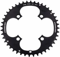 Stronglight Plateau MTB 10 Vitesses 4 Bras Ø 104 Mm 7 Stronglight Plateau MTB 10 Vitesses 4 Bras Ø 104 Mm -Vélo Soldes Stronglight MTB Kettenblatt 9 fach 4 Arm 104 mm 44 Zahne 3700223709687