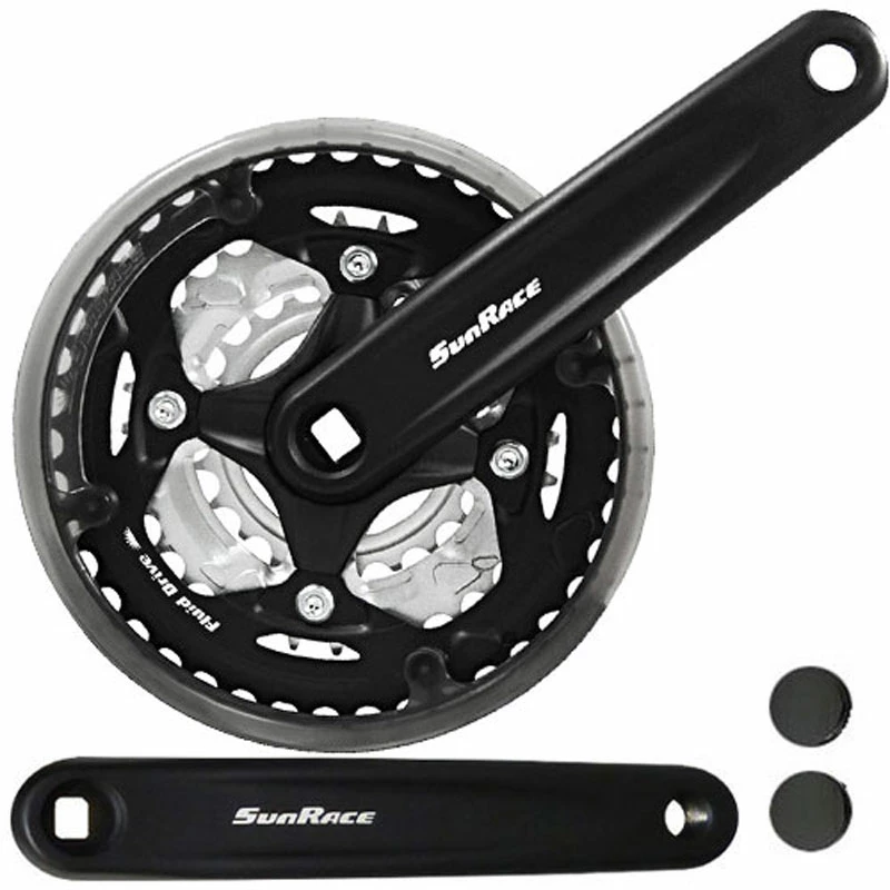 SUNRACE FCM513 Manivelle Carrée 6/7/8 Vitesses 42/34/24 152mm 3 SUNRACE FCM513 Manivelle Carrée 6/7/8 Vitesses 42/34/24 152mm