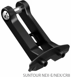 LITEMOVE Support De Lumière Avant Pour Montage Sur Fourche 10 LITEMOVE Support De Lumière Avant Pour Montage Sur Fourche -Vélo Soldes Suntour NEX E