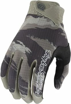 Troy Lee Designs Air Brushed Camo - Gants De VTT -Vélo Soldes TLD Air Brushed Camo MTB Handschuhe 404417002 2