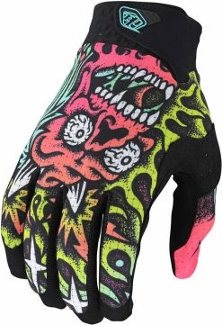 Troy Lee Designs Air Skull Demon - Gants De VTT -Vélo Soldes TLD Air Skull Demon MTB Handschuhe 404557002 2