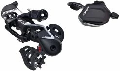 TRP Kit G-SPEC DH7 Dérailleur + Levier De Vitesse -Vélo Soldes TRP DH7 Rear Derailleur Black Silver