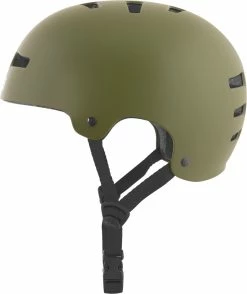 TSG Evolution Solid Color - Casque De Dirt -Vélo Soldes TSG Evolution Solid Color Dirt Helm 75046 satin olive 3