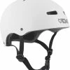 TSG Injected Color BMX - Casque De Dirt -Vélo Soldes TSG Injected Color BMX Dirt Helm 75040 INJECTED WHITE 54 56CM 1