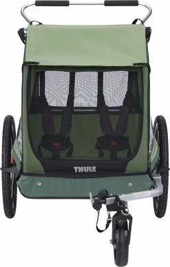 Thule Coaster XT Remorque Vélo -Vélo Soldes Thule Coaster XT Basil Green 10101820 3