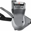 Shimano TIAGRA SL-4600 Levier De Vitesse 10x Flat Bar Droite 1 Shimano TIAGRA SL-4600 Levier De Vitesse 10x Flat Bar Droite -Vélo Soldes Tiagra SL 4600 10 fach silber