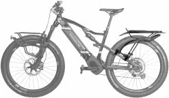 Topeak Tôle De Protection TetraRack Fender M2 -Vélo Soldes Topeak TC9663 20110626 TetraRack Fender M2 Schutzblech 7